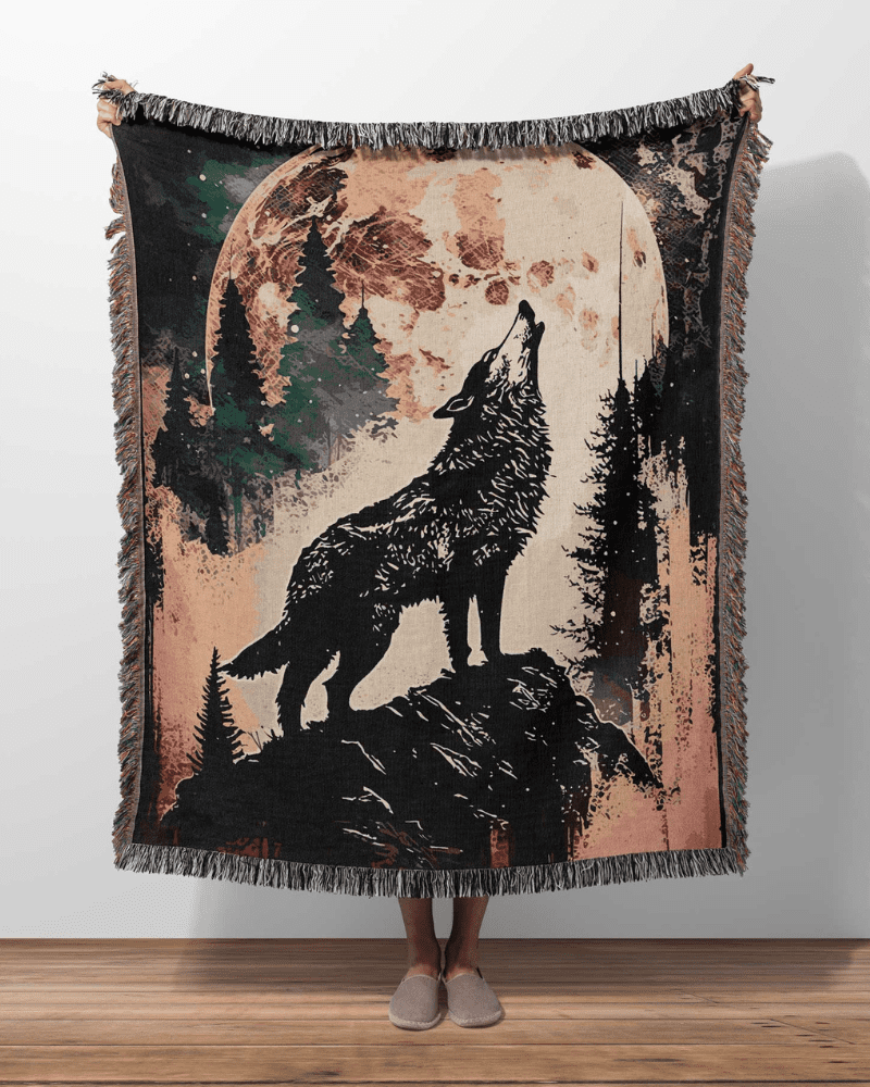 Wolf Howling At The Moon