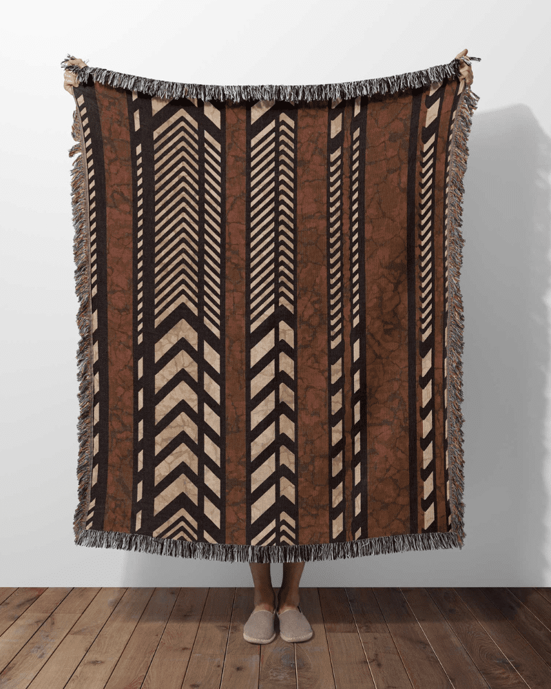 african woven blanket