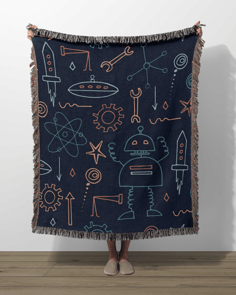 woven blankets for kids