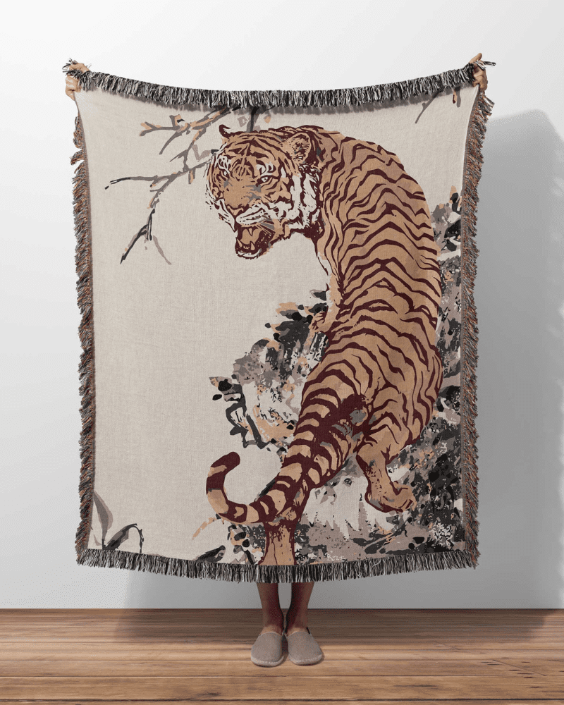 Vintage Asian Tiger